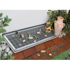 Schellenberg Lichtschachtabdeckung Aluminium 55 x 110 cm