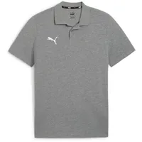 Puma teamGOAL Casuals Poloshirt Herren 33 medium gray heather/white XXL