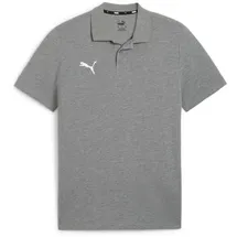 Puma teamGOAL Casuals Poloshirt Herren 33 medium gray heather/white XXL