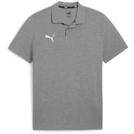 Puma teamGOAL Casuals Poloshirt Herren 33 medium gray heather/white XXL