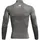 Under Armour HeatGear Armour Mock langarm Trainingsshirt Herren 090 carbon heather/black L