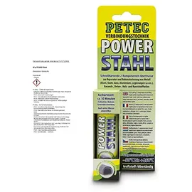 Petec Zweikomponentenkleber POWER Stahl 50 g