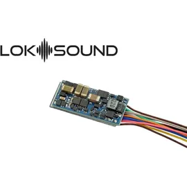 ESU - LokSound 5 Nano DCC, Einzelllitzen, Retail, mit Lautsprecher 11x15mm, Spurweite: N, TT bespielt mit: Diesel