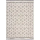 KADIMA DESIGN Teppich mit Geometrischem Mosaik-Muster Grau-Beige | 155x230cm