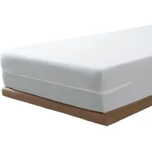 Savel Matratzenbezug 70 x 140 cm Saugfähig/Frottee/100% Baumwolle/Weiß