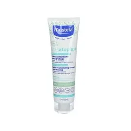 Mustela Bébé-Enfant Stelatopia+ Relipidierende Anti-Scratch Creme Sehr Trockene Atopische Bio 150ml