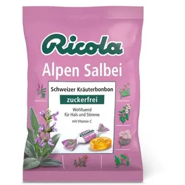 marvecs gmbh - marketing-vertrieb-consulting-service Ricola Alpen Salbei Bonbons ohne Zucker Beutel