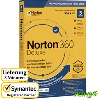 NortonLifeLock Norton Security Deluxe 3.0 5 Geräte PKC DE Win Mac Android iOS