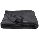 Cocoon Fleece Decke - Black