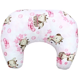 TupTam Stillkissen Klein Giraffe Rosa