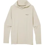 Rab Hoodie Pebble Weiß M