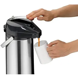 Alfi Isolier-Getränkespender schwarz/silber 3,0 l