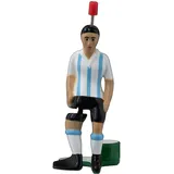 TIPP-KICK Star-Kicker Argentinien I Original Spieler für Groß & Klein I Spielspaß mit der Fußball-Figur Spiel I Zubehör I Trikot Weiß/Blau