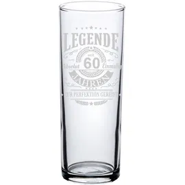 LUXENTU Kölschglas Bierglas Kölner Stange 0,2l mit Eichung - Legende seit 60 Jahren