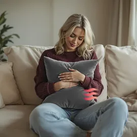 POWER INN Wärmekissen 40 x 60 cm grau | mit Akku