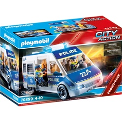 Playmobil Polizeiauto mit Licht und Sound (70899, Playmobil City Action)