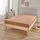 BettwarenShop Spannbettlaken Jersey-Elasthan 120 x 200 - 130 x 220 cm braun
