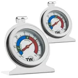 Kühlschrank/GefrierschrankThermometer, Doppelpack, zur Überwachung von Kühlsc...