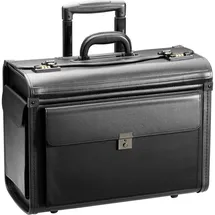 d & n Business Line 2-Rollen Cabin 48 cm / 39 l schwarz/kunstleder