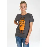 LOGOSHIRT Die Sendung mit der Maus grau XS