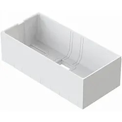 Schedel Standard Wannenträger SW 10014 180x80cm, mit zwei geraden Seiten