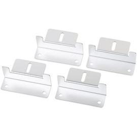 Revolt 4er-Set Solarmodul-Z-Halterungen, Muttern & Schrauben, zur Dachmontage