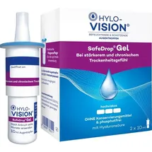 OmniVision Hylo-Vision SafeDrop Gel Augentropfen 2 x 10 ml