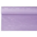 Papstar Papiertischtuch mit Damastprägung 6 m x 1,2 m lila