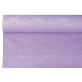 Papstar Papiertischtuch mit Damastprägung 6 m x 1,2 m lila