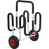 vidaXL SUP Trolley für 2 Surfbretter 90 kg Aluminium