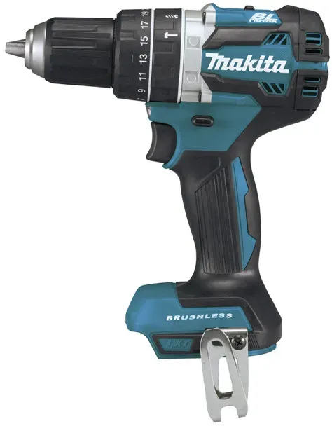 Makita DHP484Z Bohrmaschine Ohne Schlüssel 1,6 kg Schwarz, Blau