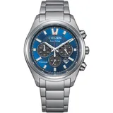 Citizen CA4750-51L Eco-Drive Herrenuhr Chronograph Solar Titan/Blau