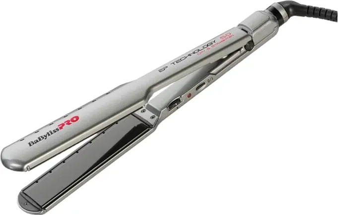 Babyliss Pro Haarglätter/Glätteisen für trockenes Haar oder nass & trocken, Bab2073e, Grau/Schwarz, 1er-Pack