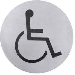 Contacto Toiletten-Türsymbol, ROLLSTUHLFAHRER