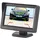 Lescars Kfz-Monitor für Rückfahr- & Front-Kamera 10,9 cm/4,3"