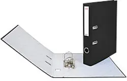 Biella Ordner Schmal DIN A4 40 mm Schwarz 2 Ringe 10341402U Kunststoff