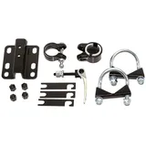 Trail Gator Adapter-Set für Kinderrad Adapter schwarz/Silber