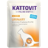 Kattovit Sparpaket KATTOVIT Feline Diet Urinary Huhn 48x85g Beutel Katzennassfutter Diätnahrung