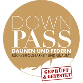 SCHLAFKÖNIG Daunen Bettdecke SCHLAFKÖNIG ® - 155x220 - EXTRA WARM - 100 % 1A Daunen Klasse 1 BodyComfort-S - Weiß