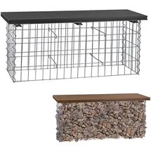 DEMA Gabionenbank Wuppertal 100 × 30 × 43 cm