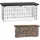 DEMA Gabionenbank Wuppertal 100 × 30 × 43 cm