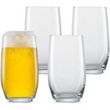 Schott Zwiesel Gläserset - Bier For You 4tlg. Kristall, Kristalloptik Transparent Klar S (Small)