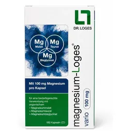 magnesium-Loges vario 100 mg Kapseln 180 St.