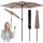 OEM Faltbarer Gartenschirm Ø 300 cm Beige