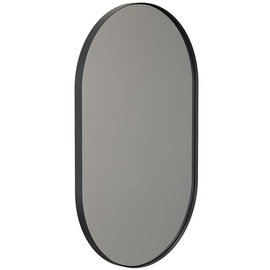Frost Unu 4138 Spiegel oval, 80 x 50cm) schwarz