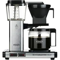 Filterkaffeemaschine »Moccamaster KBG Select«, alu gebürstet