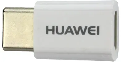 Original Huawei Micro-USB zu Typ-C Adapter AP52, für Huawei Smartphones, weiß