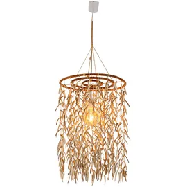 NÄVE Pendelleuchte Kokos Natur Ø 40 cm x 120 cm