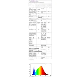 B.K.Licht LED Panel 1 22W eckig schwarz