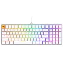 Glorious PC Gaming Race Glorious Gaming GMMK 2 Full-Size Tastatur - Fox Switches, US-Layout, Weiß